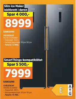 POWER KJØLESKAP tilbud