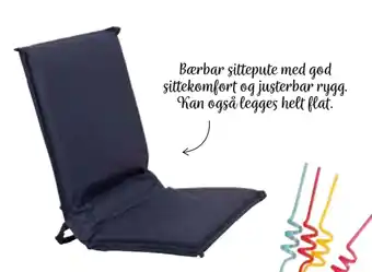 Nille Sittepute m/justerbar rygg tilbud