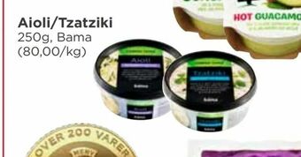 Meny Aioli/Tzatziki tilbud