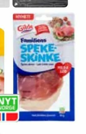 Meny Spekeskinke tilbud