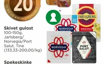 Meny Skivet gulost tilbud