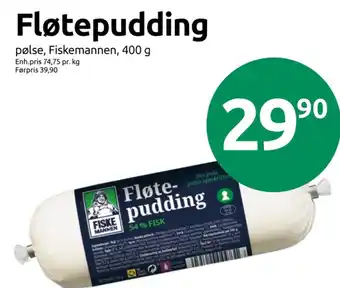Joker Fiskemannen fløtepudding tilbud