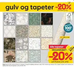 Rusta Ukjent tapet tilbud