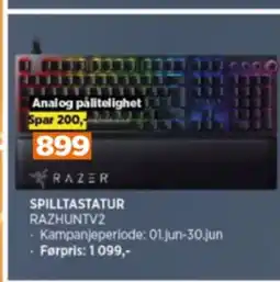 POWER Razer tastatur tilbud