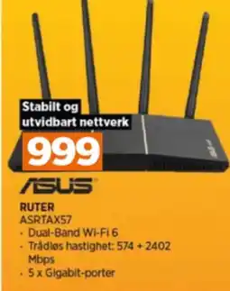 POWER Asus router tilbud