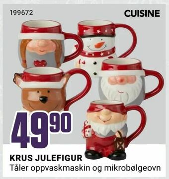 Europris Krus julefigur tilbud