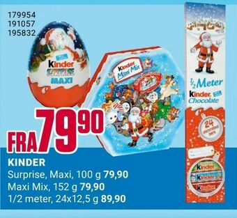Europris Kinder tilbud
