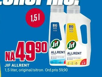 Europris Jif allrent tilbud