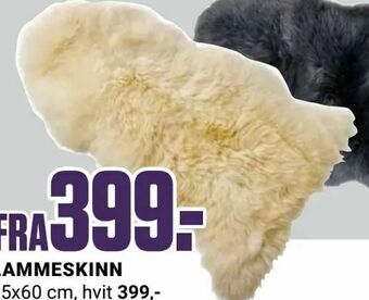 Europris Lammeskinn tilbud