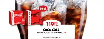 Nordby Supermarket COCA-COLA tilbud