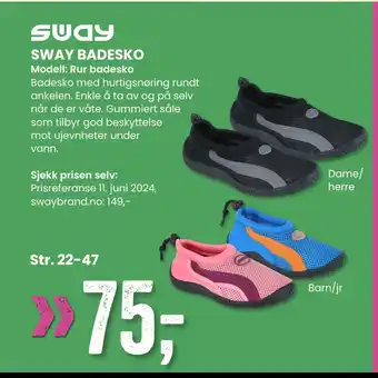 Sport Outlet SWAY BADESKO tilbud