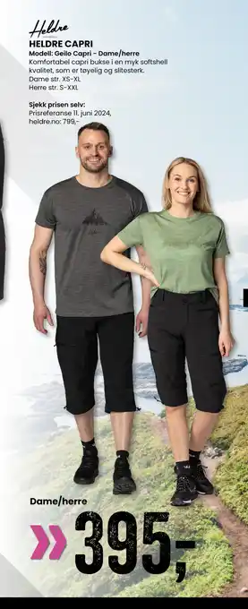 Sport Outlet HELDRE CAPRI tilbud