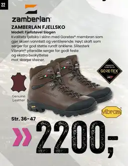 Sport Outlet ZAMBERLAN FJELLSKO tilbud