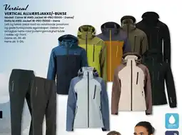 Sport Outlet VERTICAL ALLVÆRSJAKKE/-BUKSE tilbud