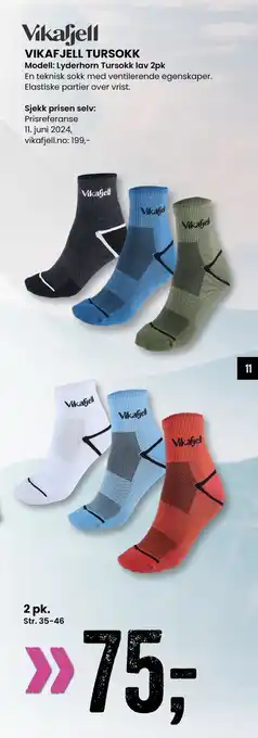 Sport Outlet VIKAFJELL TURSOKK tilbud