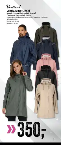 Sport Outlet VERTICAL REGNJAKKE tilbud