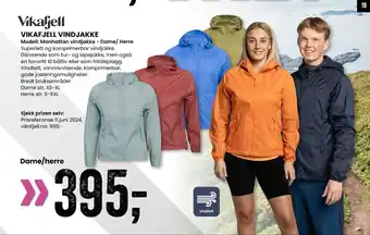 Sport Outlet VIKAFJELL VINDJAKKE tilbud