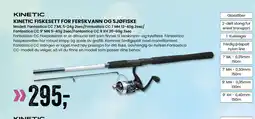 Sport Outlet KINETIC FISKESETT FOR FERSKVANN OG SJØFISKE tilbud