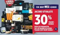 Meny JACOBS UTVALGTE tilbud