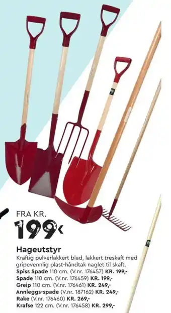 Mekk Hageutstyr tilbud