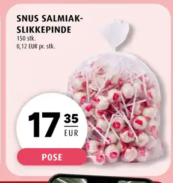 Scandinavian Park SNUS SALMIAKSLIKKEPINDE tilbud