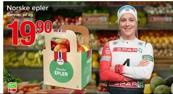 Spar Norske epler tilbud