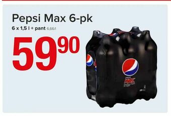 Spar Pepsi Max 6-pk tilbud