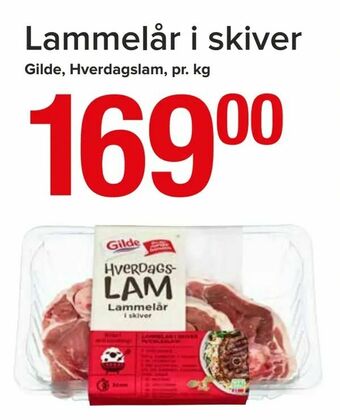 Spar Lammelår i skiver tilbud