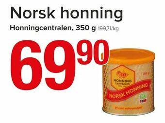 Spar Norsk honning tilbud