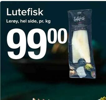 Spar Lutefisk tilbud