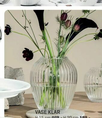 Jernia Vase klar tilbud
