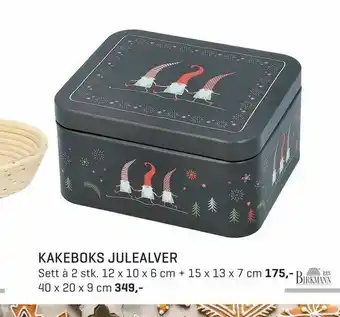 Jernia Kakeboks julealver tilbud