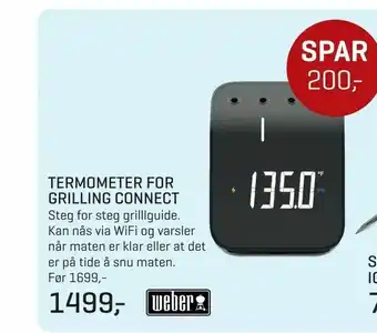 Jernia Termometer for grilling connect tilbud