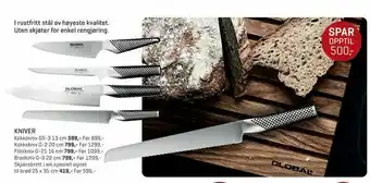 Jernia Kniver tilbud