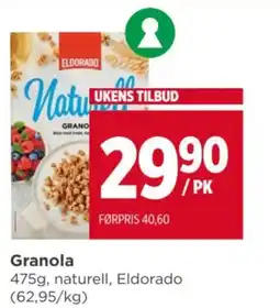 Meny Granola tilbud