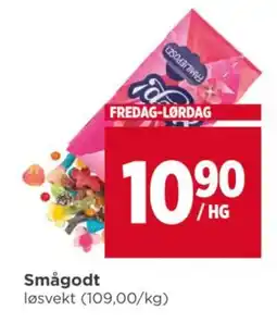 Meny Smågodt tilbud