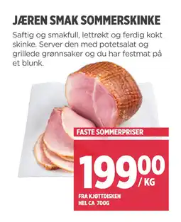 Jacobs JÆREN SMAK SOMMERSKINKE tilbud