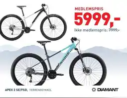 Intersport APEX 2 SE/FSD, TERRENGSYKKEL tilbud