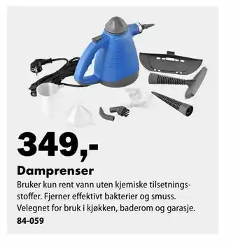 Biltema Damprenser tilbud