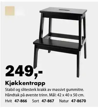 Biltema Kjøkkentrapp tilbud