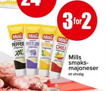 Spar Mills smaks- majoneser tilbud