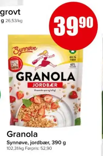 Spar Granola tilbud