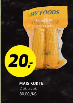 Bunnpris MAIS KOKTE tilbud