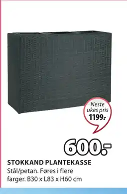 JYSK STOKKAND PLANTEKASSE tilbud