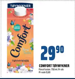 Coop Obs COMFORT TØYMYKNER tilbud