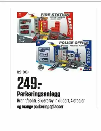 Europris Parkeringsanlegg tilbud
