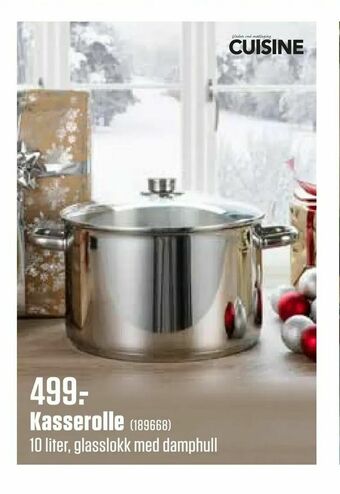Europris Kasserolle tilbud