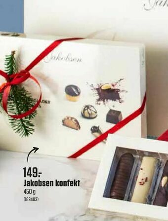 Europris Jakobsen konfekt tilbud
