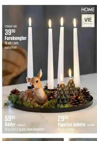 Europris Figurlys juletre tilbud