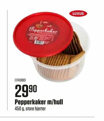 Europris Pepperkaker m/hull tilbud